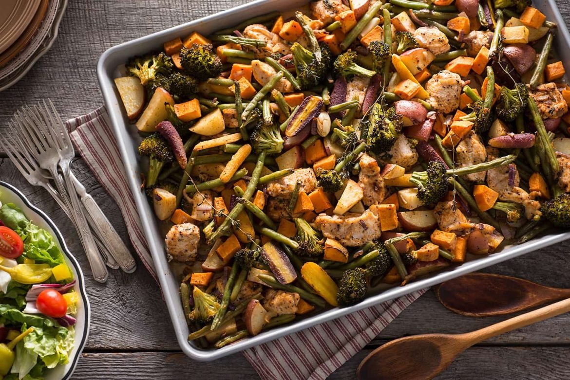 appetitefy Sheet Pan Chicken and Vegetable