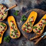 appetitefy Stuffed Butternut Squash With Chickpeas Recipe
